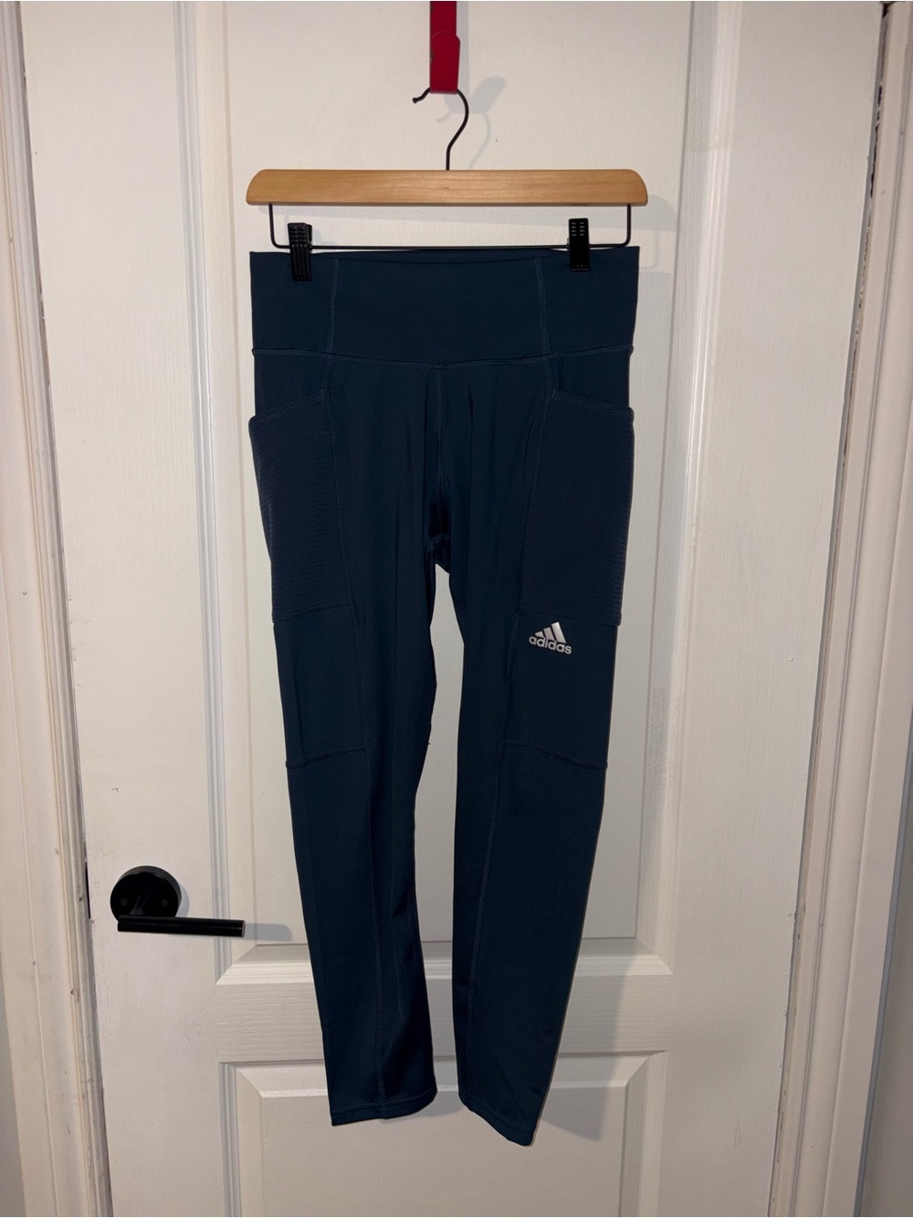 Adidas | Blue Leggings | Size Small